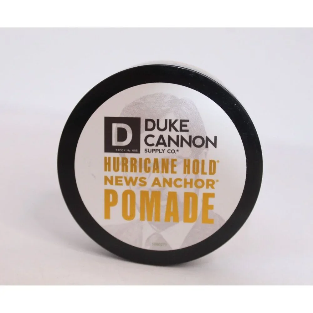 Duke Cannon Hurricane Hold News‎ Anchor Pomade Max. Hold Matt Finish 2 oz New
